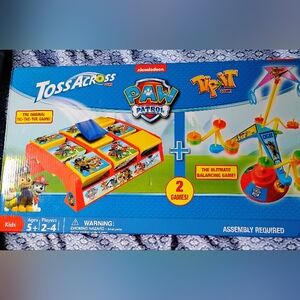 Paw Patrol Toss Across & Tip-It Game Set